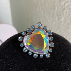 Betsey Johnson Heart ring